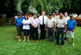 Meeting on the Sigatoka del Platano