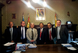 Meeting at the Bolivian Embassy